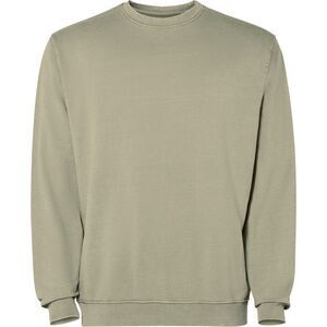 Roly Unisex Adult Jaya Crew Neck Sweatshirt / Khaki